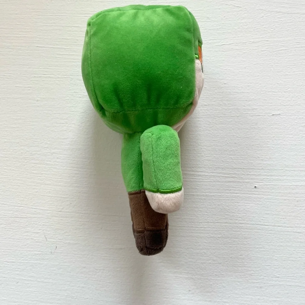 2020 JINX Minecraft plush happy explorer Alex in creeper costume 7 inch